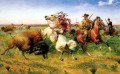 louis maurer la gran caza real del búfalo 1895